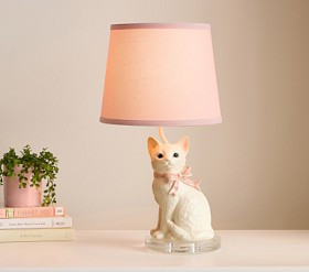 Kitten Table Lamp (18") | Pottery Barn Kids
