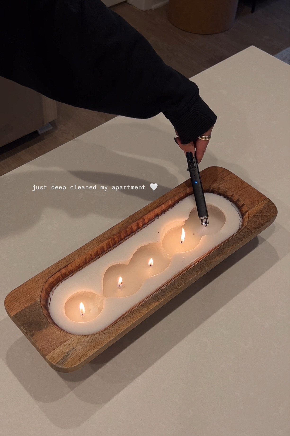 my island counter top candle 🕯️

#LTKHome #LTKFindsUnder100 #LTKGiftGuide