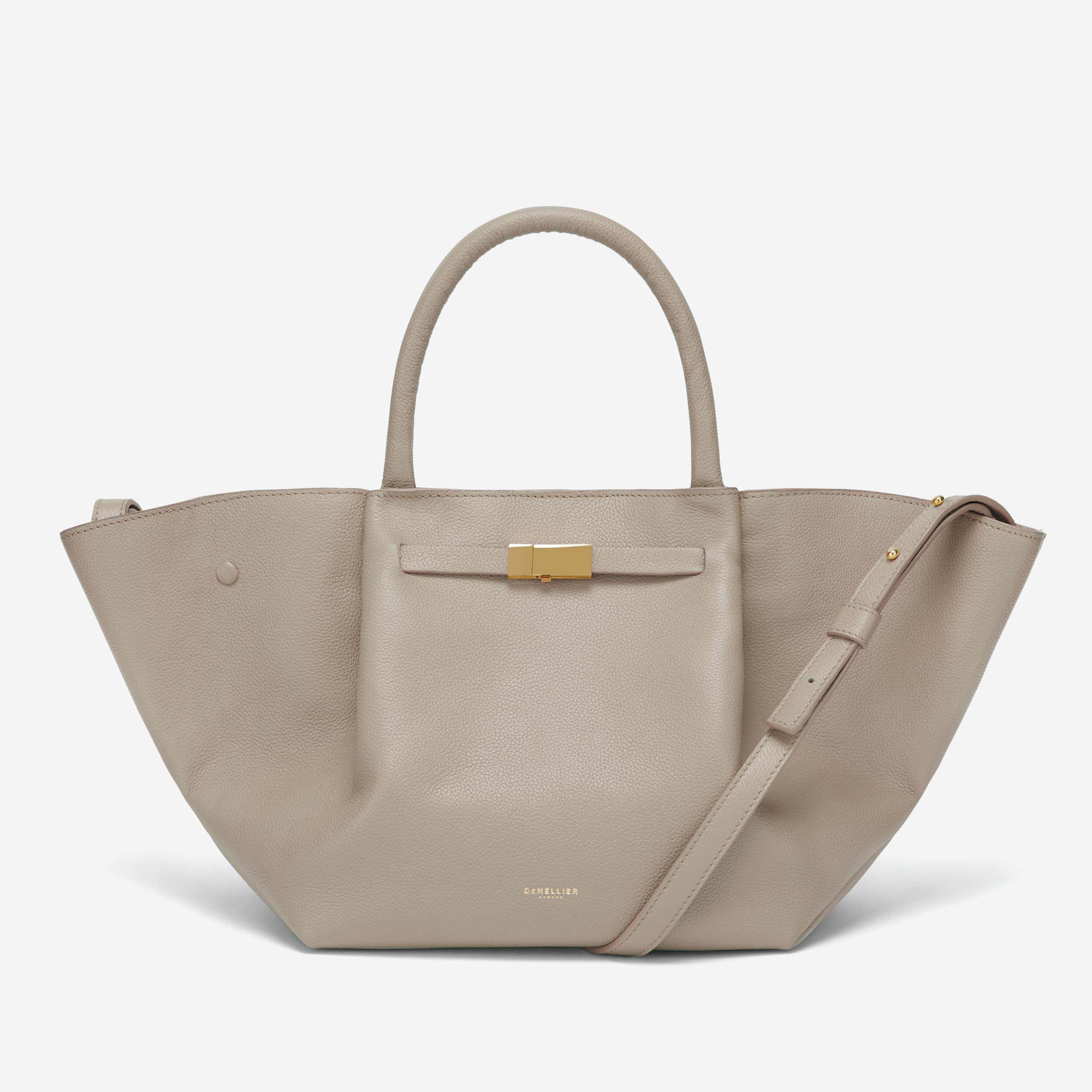 The Midi New York | Taupe Small Grain | DeMellier | DeMellier