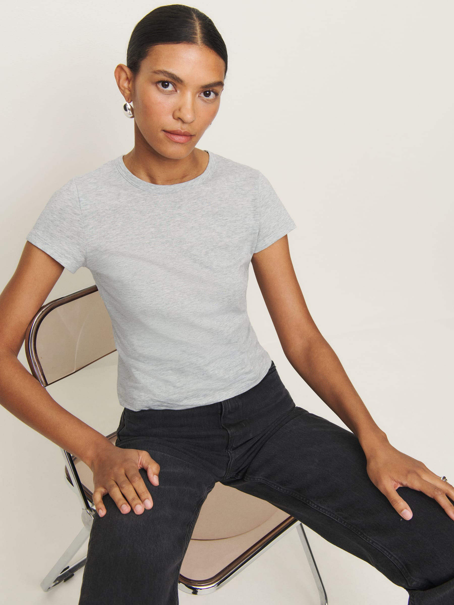 Max Slim Tee | Reformation (Global)