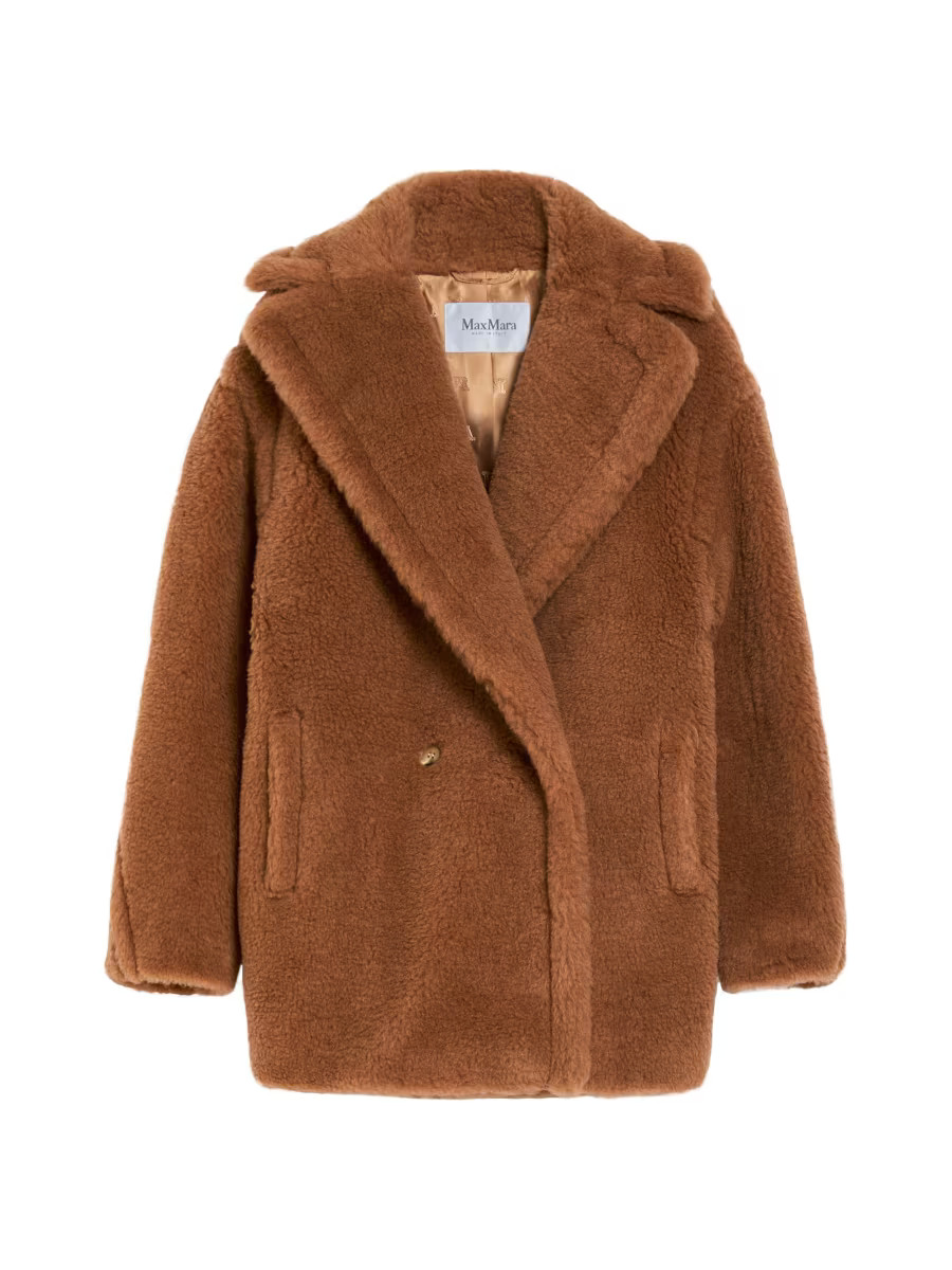 Max Mara Short Teddy Bear Icon Coat | Saks Fifth Avenue | Saks Fifth Avenue