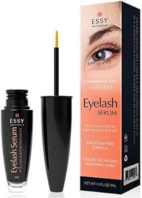 Eyelash and Brow Growth Serum Irritation Free Formula 3ml | Amazon (US)