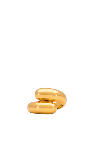 Crossover Ring in Gold | Revolve Clothing (Global)