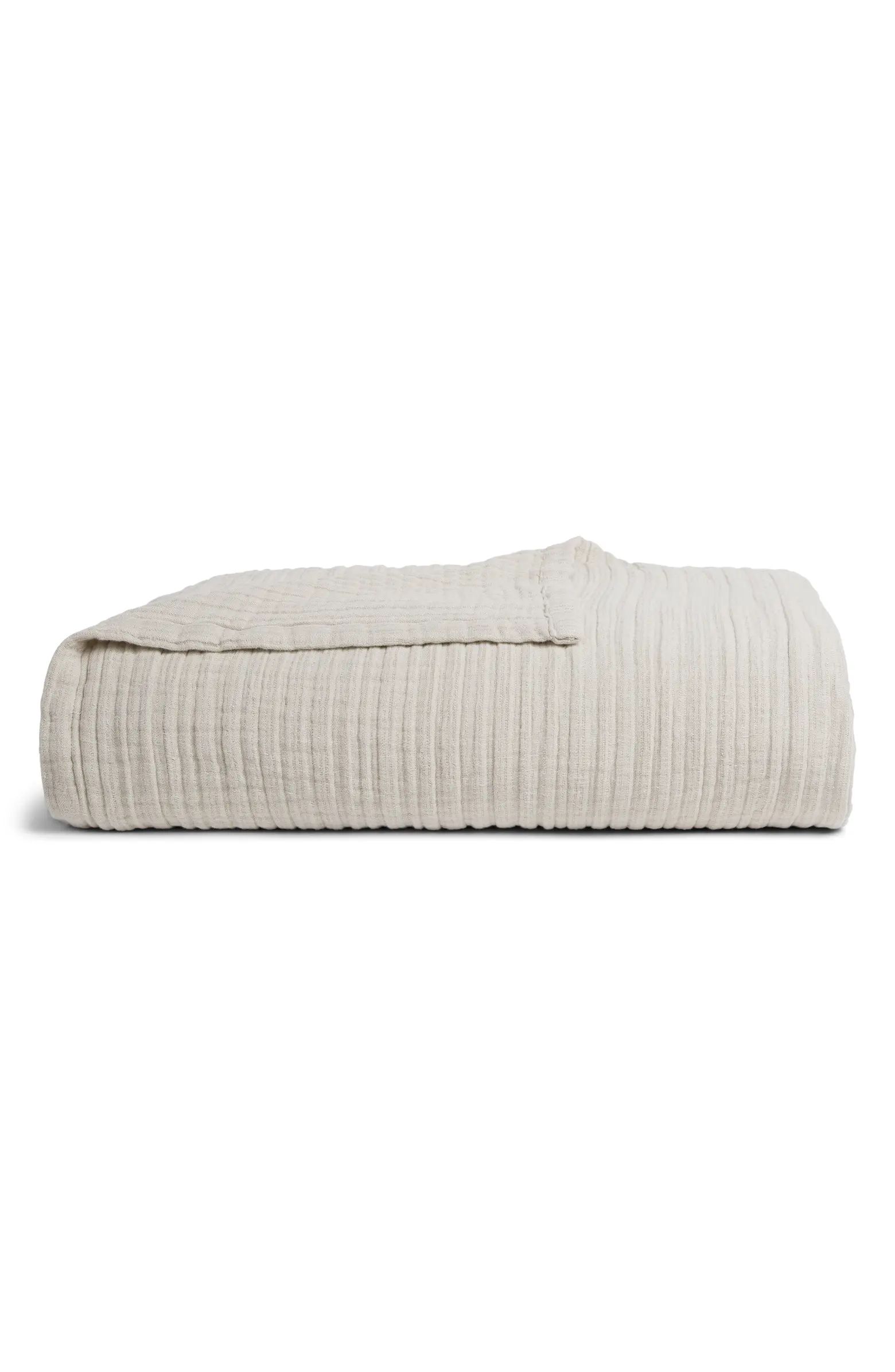 PARACHUTE Cloud Cotton & Linen Gauze Bed Blanket | Nordstrom | Nordstrom