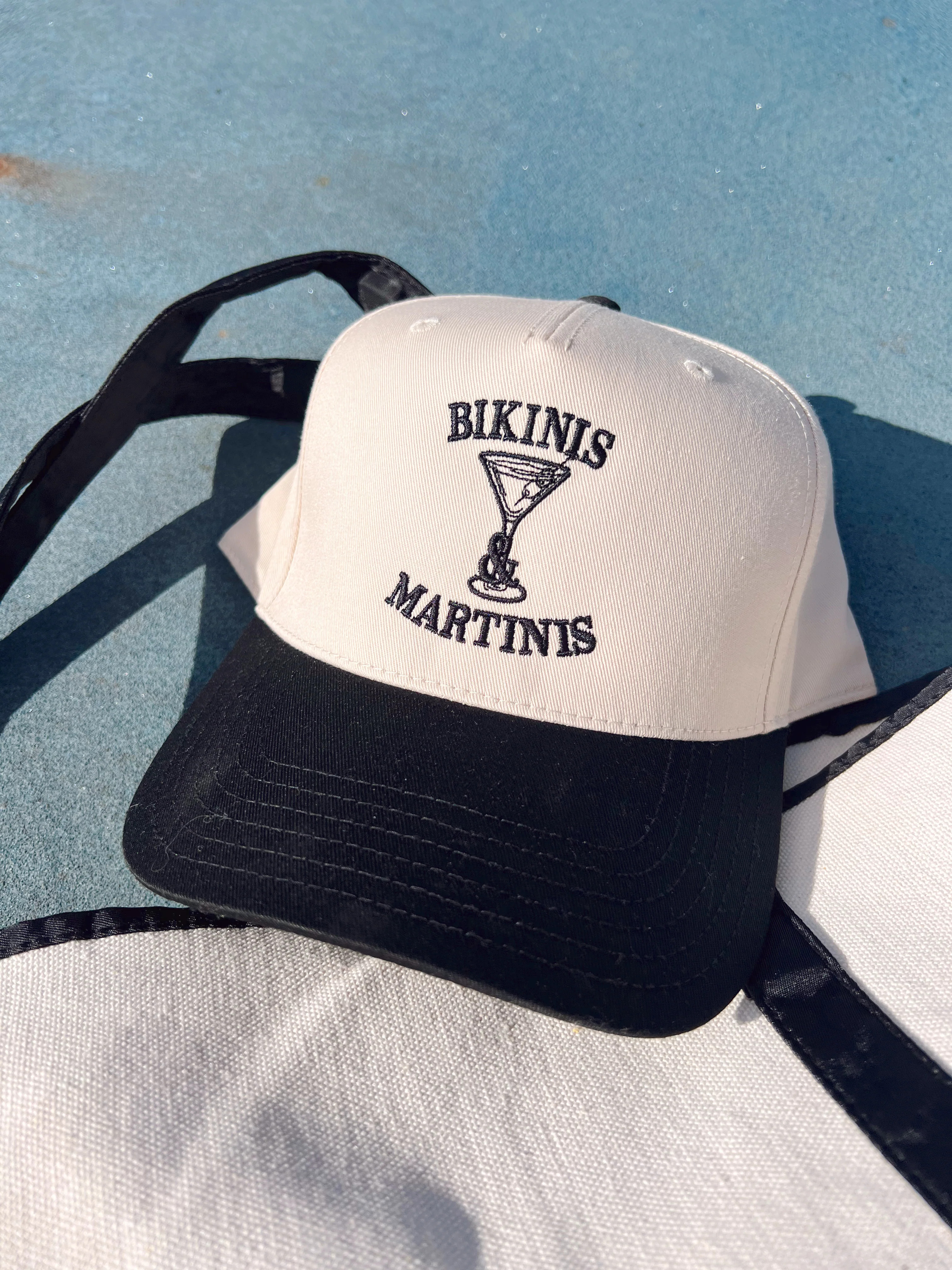 Bikinis & Martinis Vintage Trucker Hat | KenzKustomz