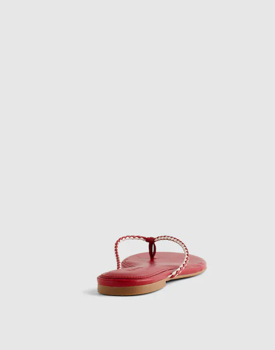 The Iggy Braided Thong Sandal | Madewell