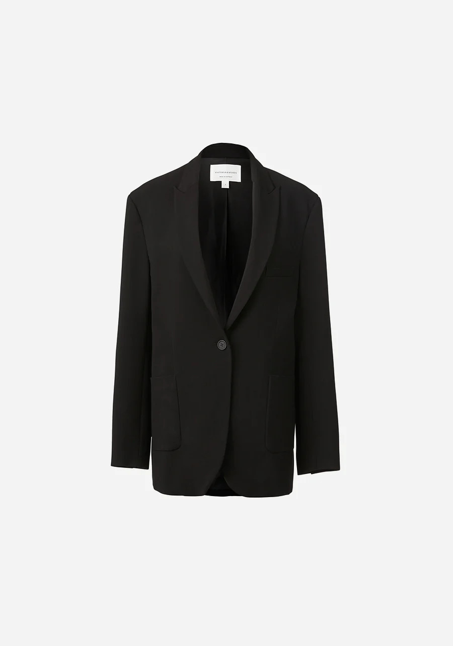 Unisex Capulet Wool Blazer | Viktoria & Woods