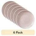 (6 pack) Better Homes & Gardens Blush Vivian Stoneware Salad Plate | Walmart (US)