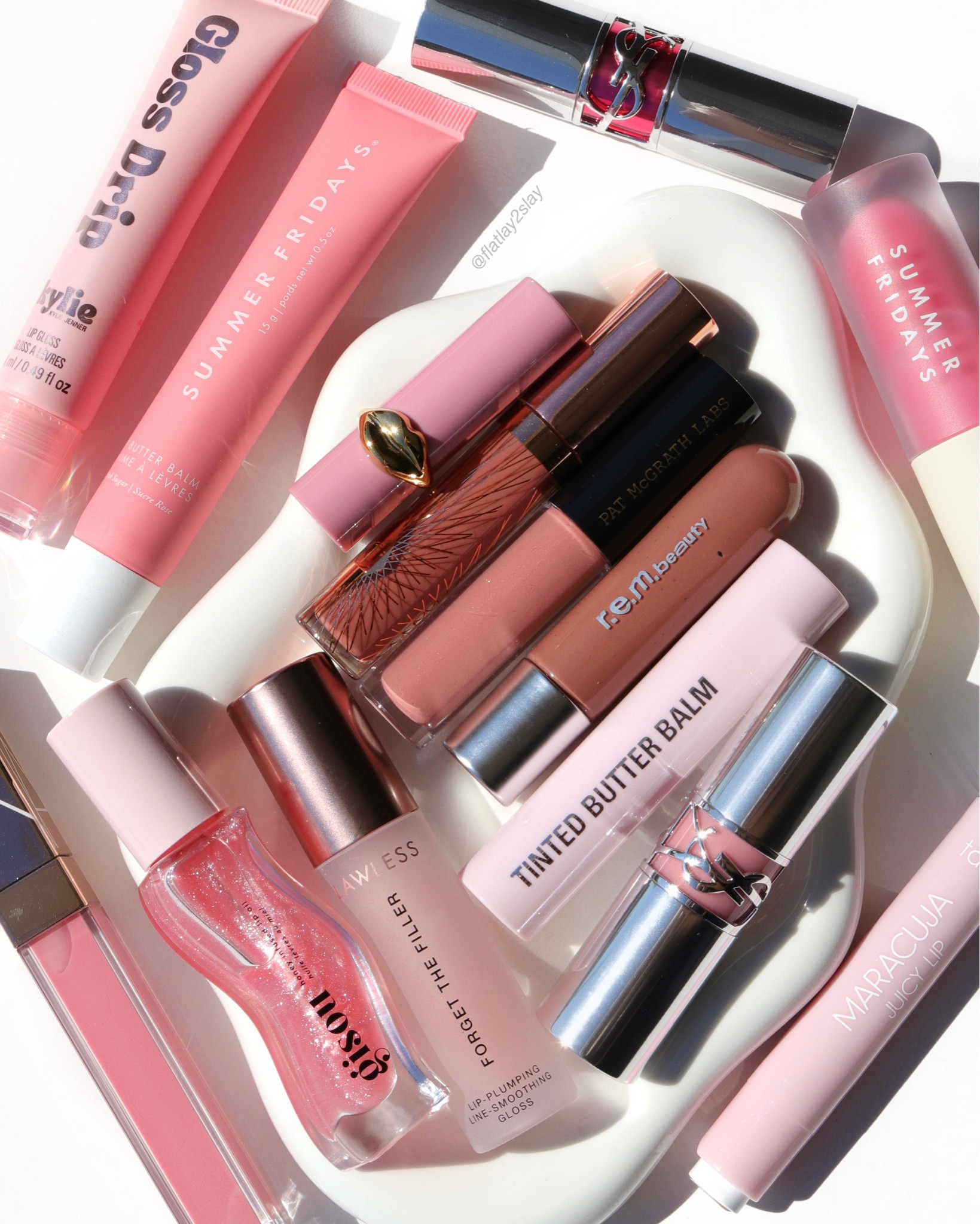 Lippies that I am using all summer long ☀️ Who else obsessed with lip products? 🥰 My kind of heaven 🫦🎀💗
(*some are pr samples)

Happy Pink Wednesday! 🎀 Have amazing day! 

🎀🌟🎀🌟🎀🌟🎀🌟🎀🌟🎀

@summerfridays @r.e.m.beauty @yslbeauty @kyliecosmetics @kylieskin @charlottetilbury @patmcgrathreal @narsissist @tartecosmetics @gisou @lawless 

#lipproducts #lipgloss #lipbalm #lipoil #liptreatment #pinkaesthetic #sephora #sephoramakeup #makeupoftheday #makeupideas #crueltyfreemakeup #lippies #summerfridays #yslbeauty #beautyproducts #lipglosslover #aesthetic #gisou #rembeauty #charlottetilbury #patmcgrath 

#LTKBeauty #LTKFindsUnder50