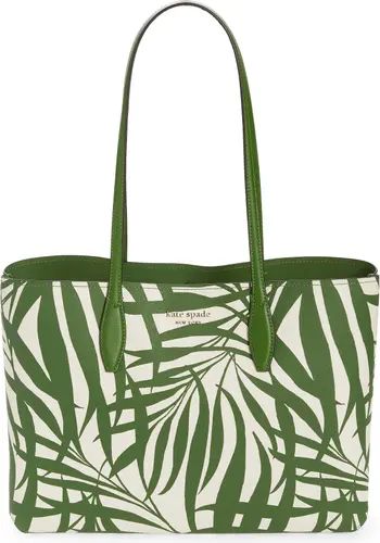 all day palm fronds tote bag | Nordstrom