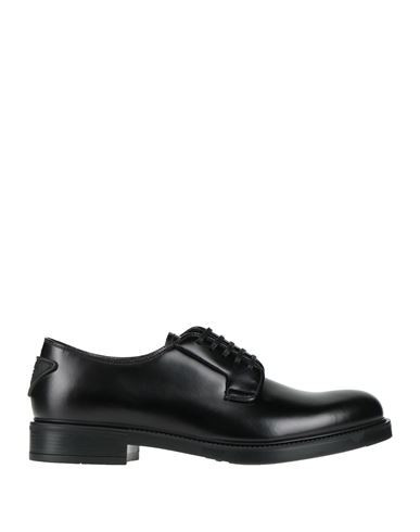 Prada Man Lace-up shoes Black Size 11 Soft Leather | YOOX (US)
