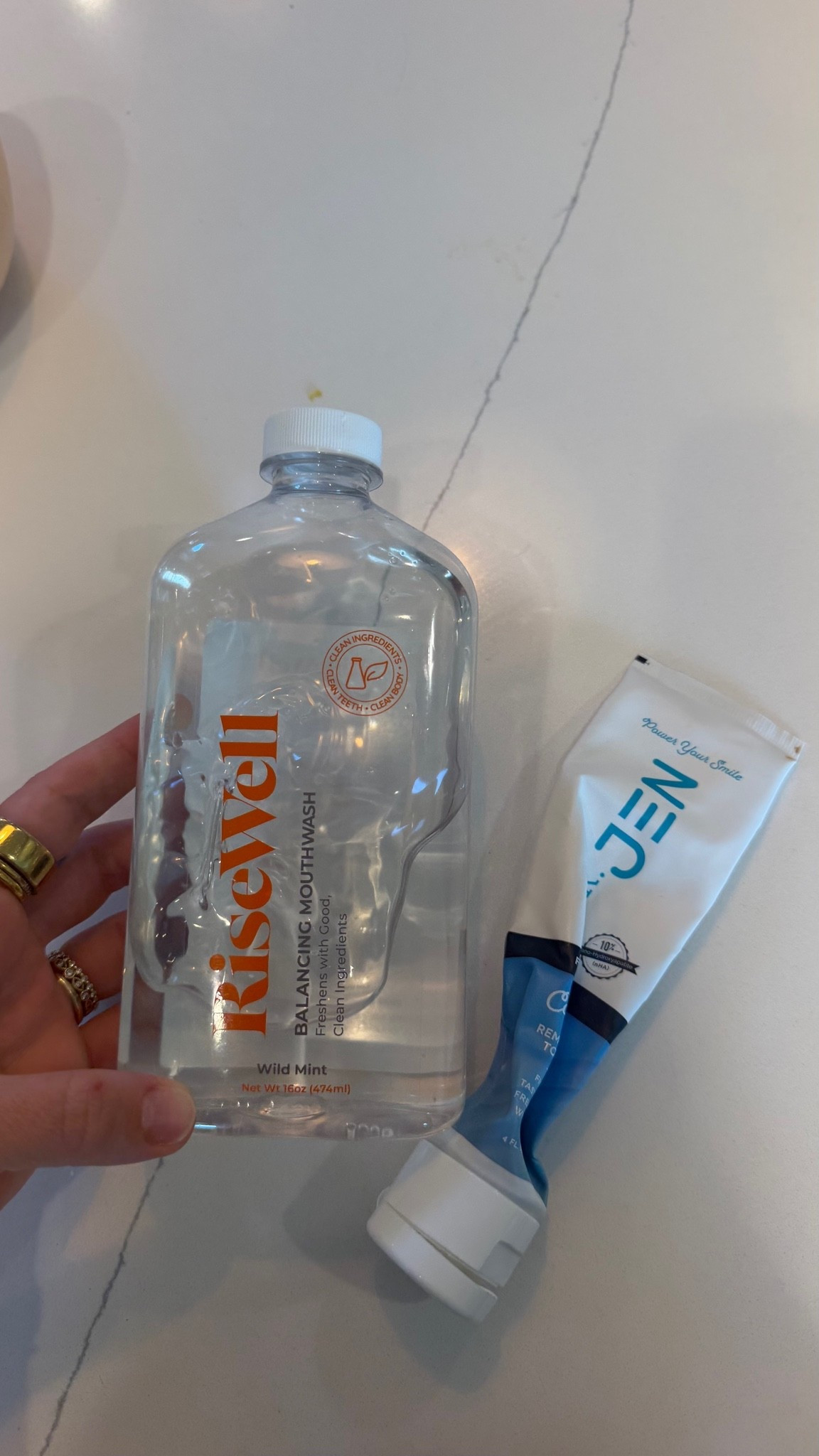 Last fall, I went to the dentist and they told me I had a few cavities. I went home and did endless research on the best way to reverse cavities. I landed on this combo and literally my cavities are gone!! SWEAR by them - just went back to the dentist and they said no fillings needed! 👏

#LTKmorningroutine #LTKgrwm #LTKselfcare