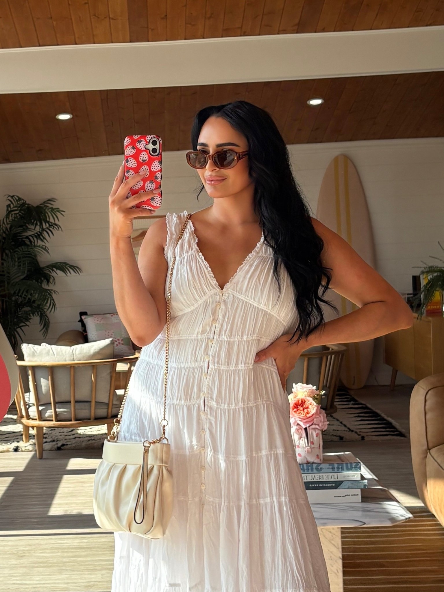 I love this white maxi dress! I wear it so much you can accessorize with a belt to around your waist and it’s a heavier material so it feels more expensive.

Fits TTS
I’m a large

Aritzia, white maxi dress, summer dresses, spring dress, resort wear.

#LTKSaleAlert #LTKMidsize #LTKootd