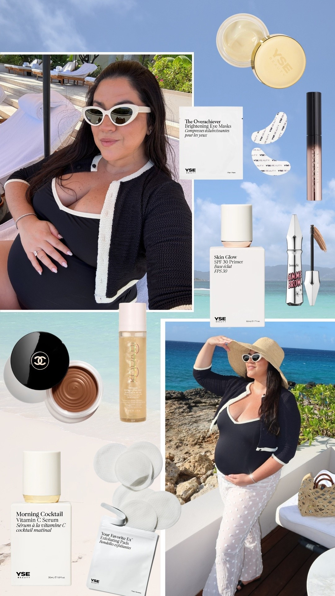 Beauty essentials for glowy skin on vacationn

#LTKSeasonal #LTKBeauty #LTKTravel