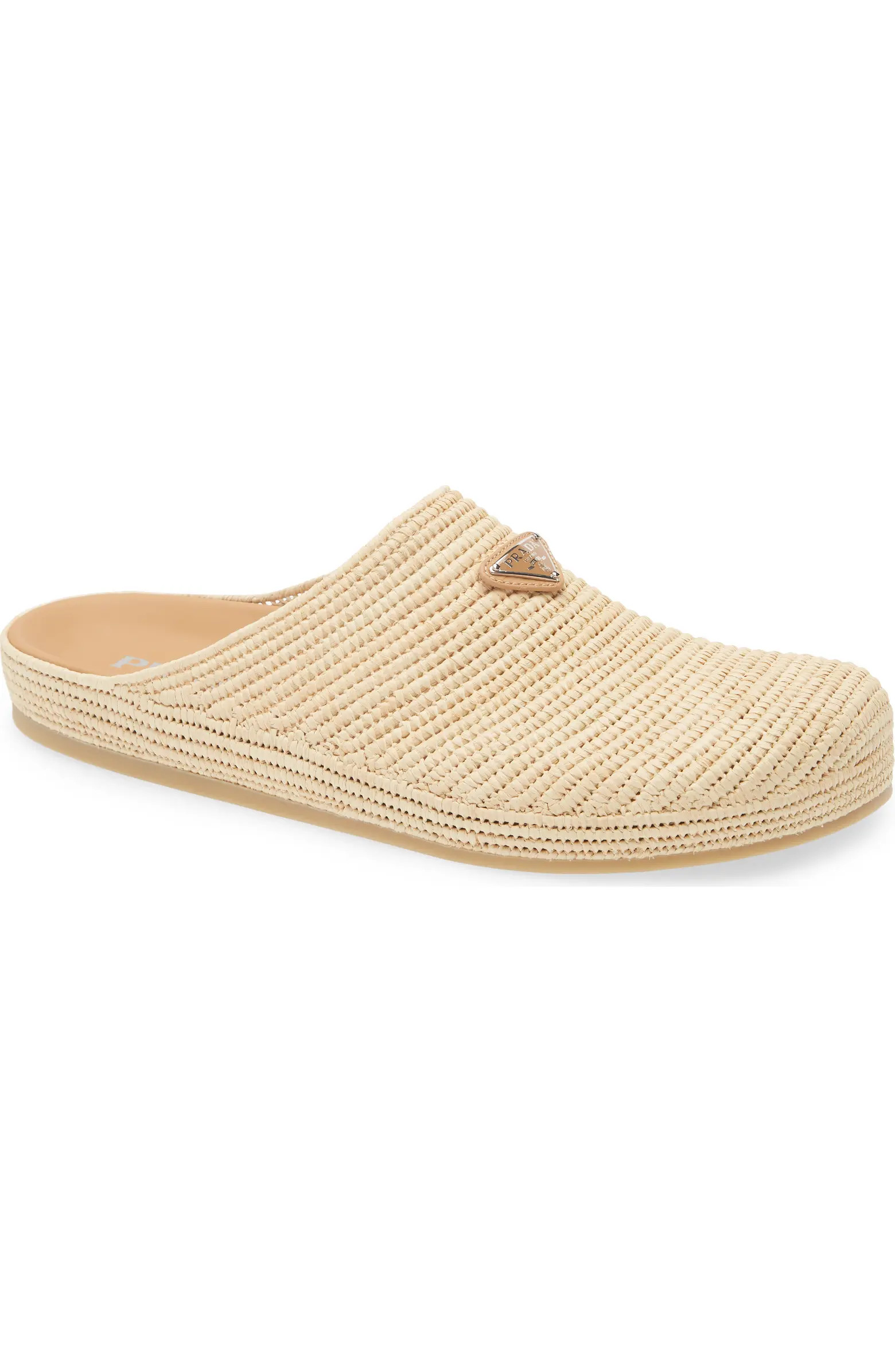 Crocheted Raffia Mule (Men) | Nordstrom