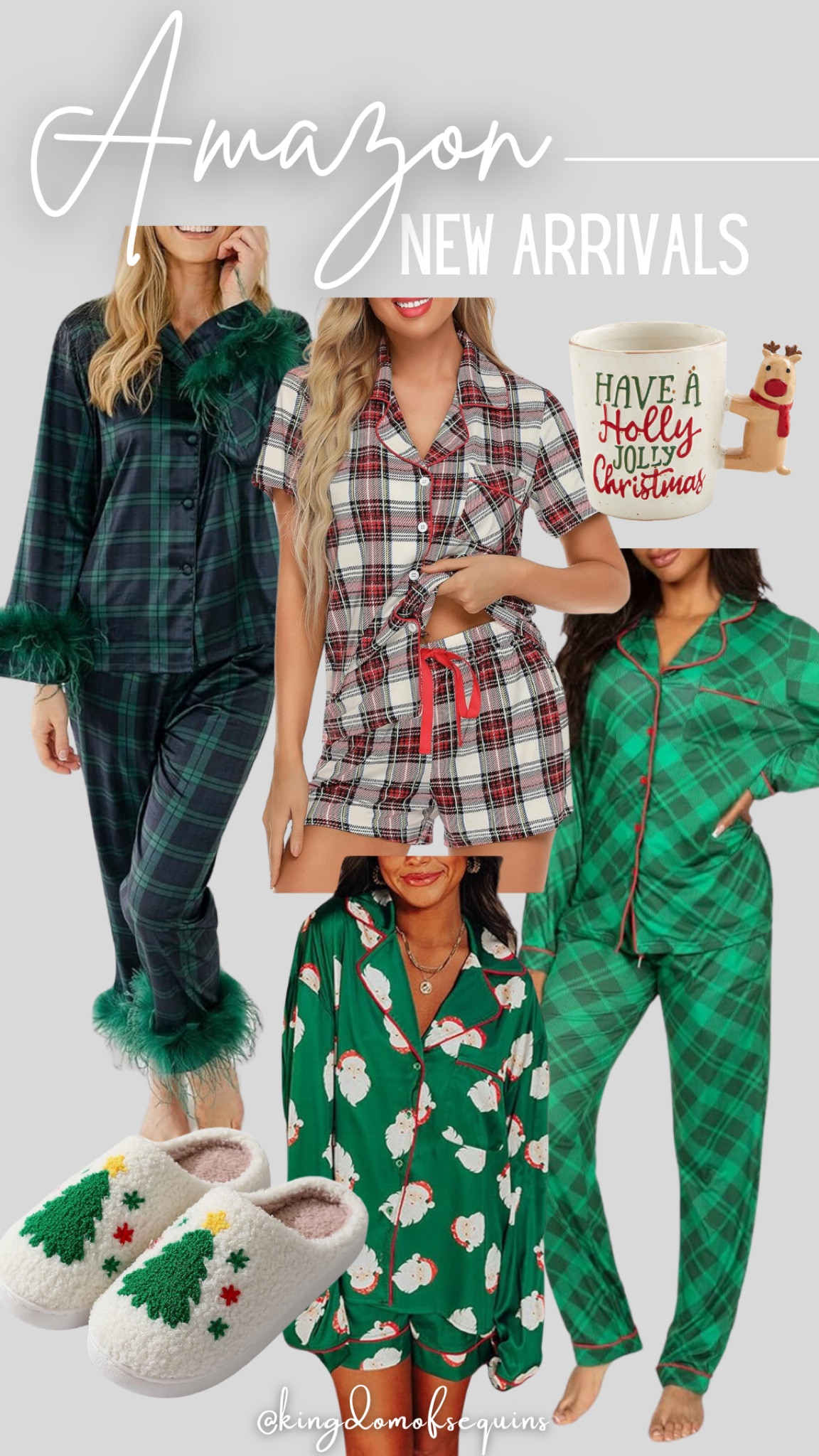 Women Christmas Pajamas Shorts Set … curated on LTK