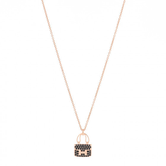 HERMES

18K Rose Gold Black Sapphire Constance Amulettes Pendant Necklace | Fashionphile