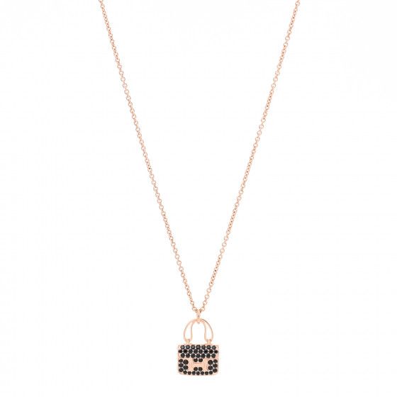 HERMES

18K Rose Gold Black Sapphire Constance Amulettes Pendant Necklace | Fashionphile