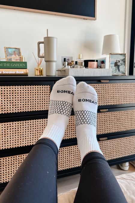 Bombas truly are *the best* socks 🧦  My favorites at the moment are these quarter socks — they never stretch out and stay fitted to your foot and ankle. Linking my other favorite taller socks, as well as no-shows. My entire sock drawer is Bombas!
Any *new* customers can use code COMFORT20 for 20% off! 

#LTKfindsunder100 #LTKSeasonal #LTKsalealert