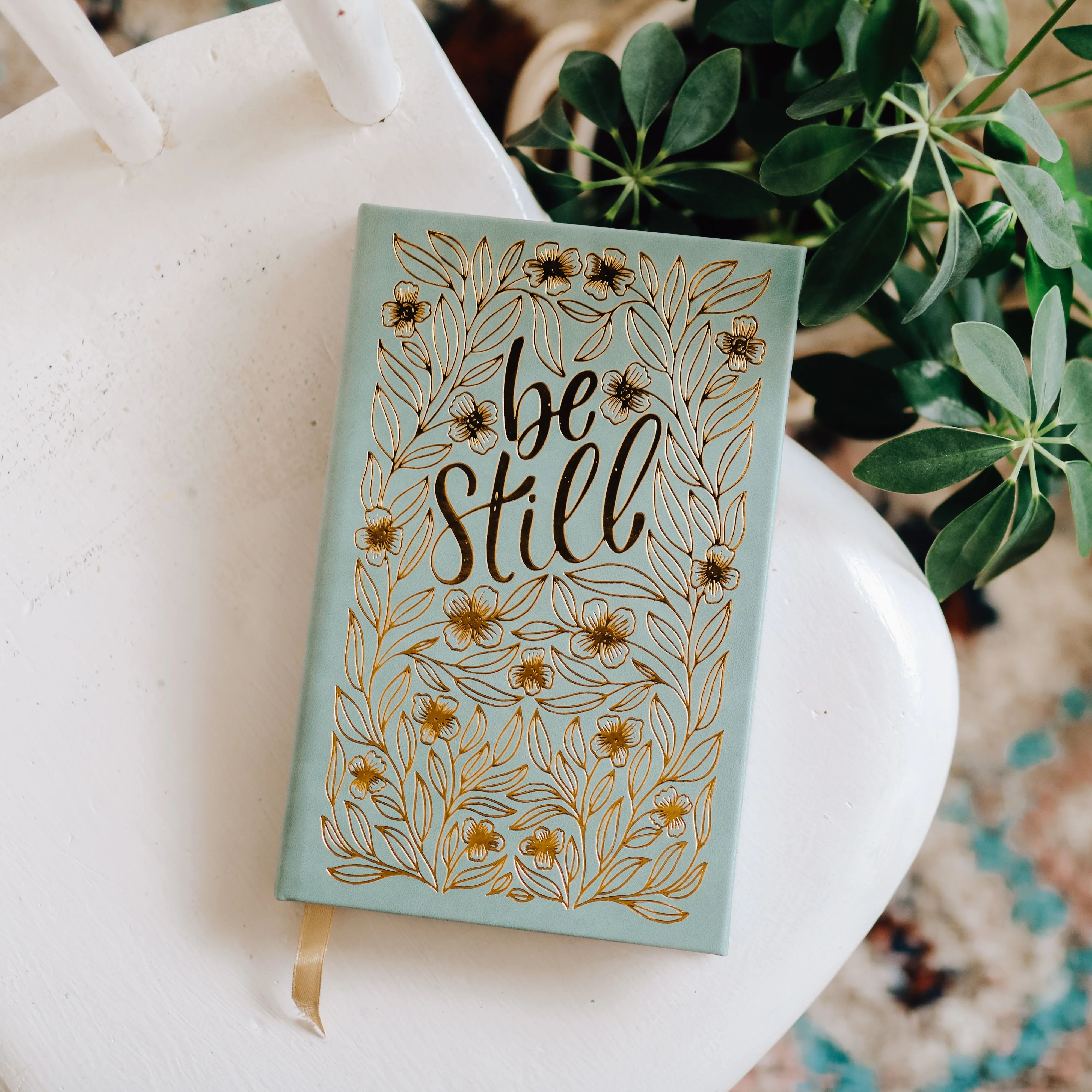 Be Still Journal - Gold Foil | The Daily Grace Co.