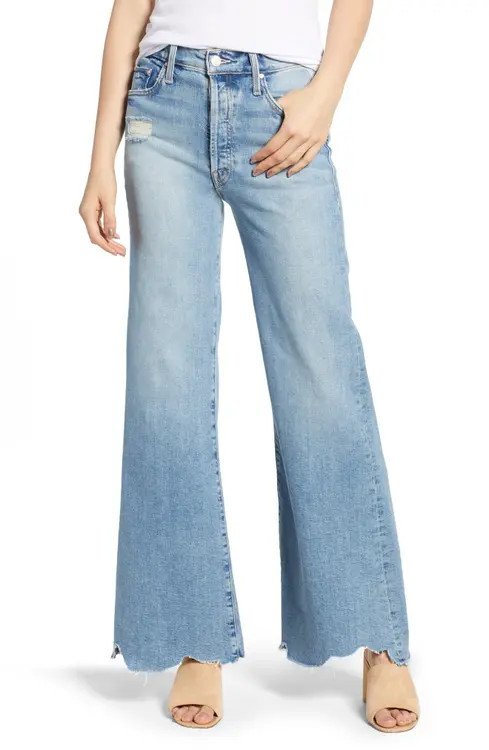 MOTHER Tomcat Roller Chew Hem Jeans (The Confession) | Nordstrom