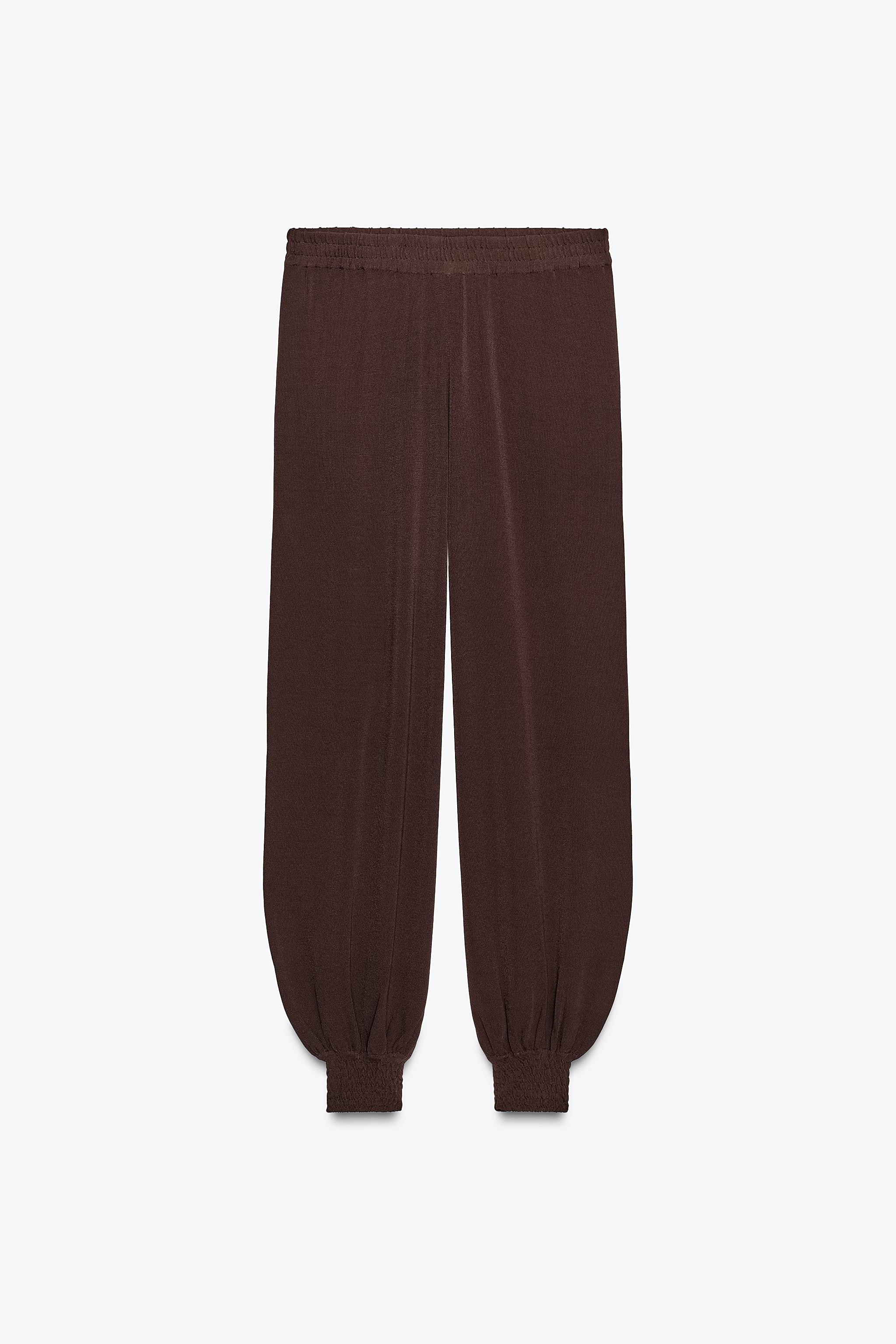BALLOON KNIT PANTS | Zara US