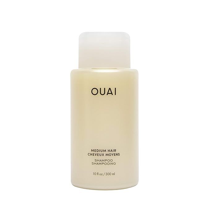 OUAI Medium Shampoo. Super Hydrating Shampoo Nourishes with Babassu and Coconut Oils, Strengthens... | Amazon (US)
