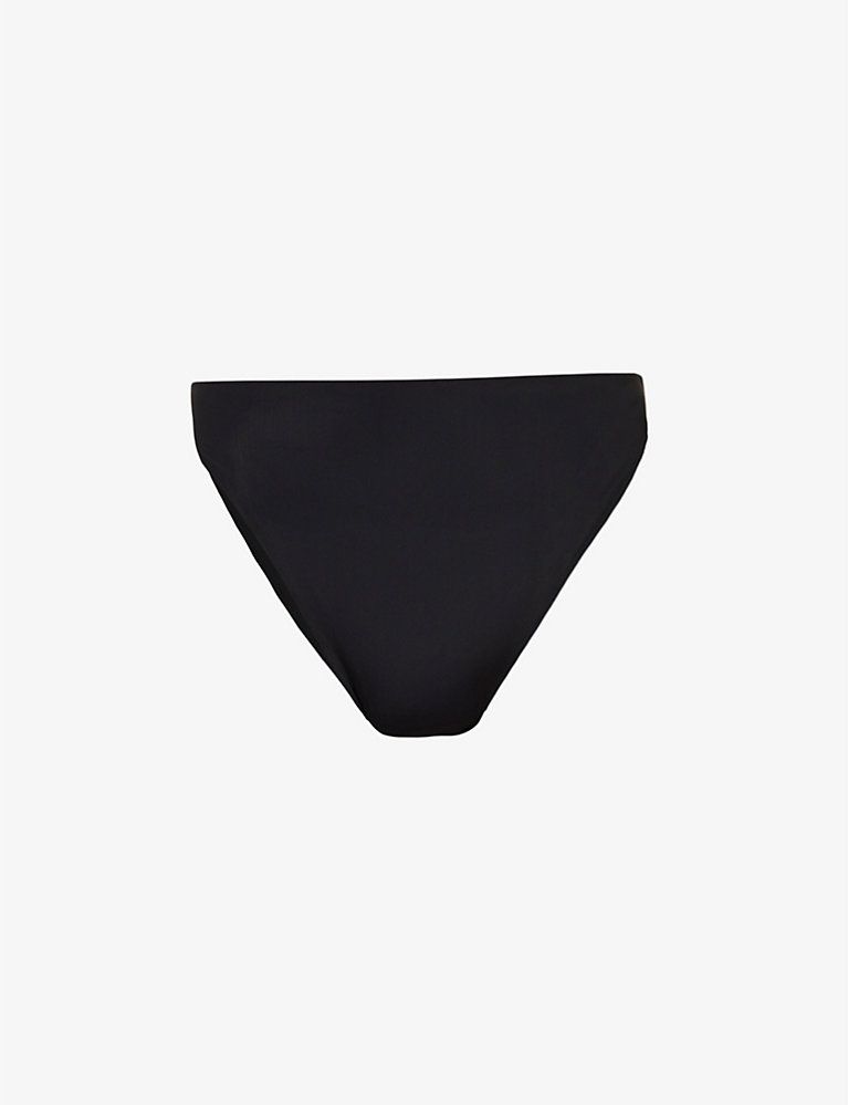Mykonos mid-rise high-leg bikini bottom | Selfridges