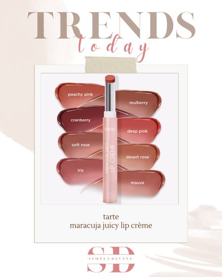 NEW TARTE LIP JUST DROPPED! This juicy lip crème looks amazing. Can’t wait to get my hands on one. 👀💕

| Sephora | lipstick | lipgloss | beauty | makeup | new | tiktok | trending | gifts for her | gift guide |

#LTKbeauty #LTKGiftGuide #LTKunder50