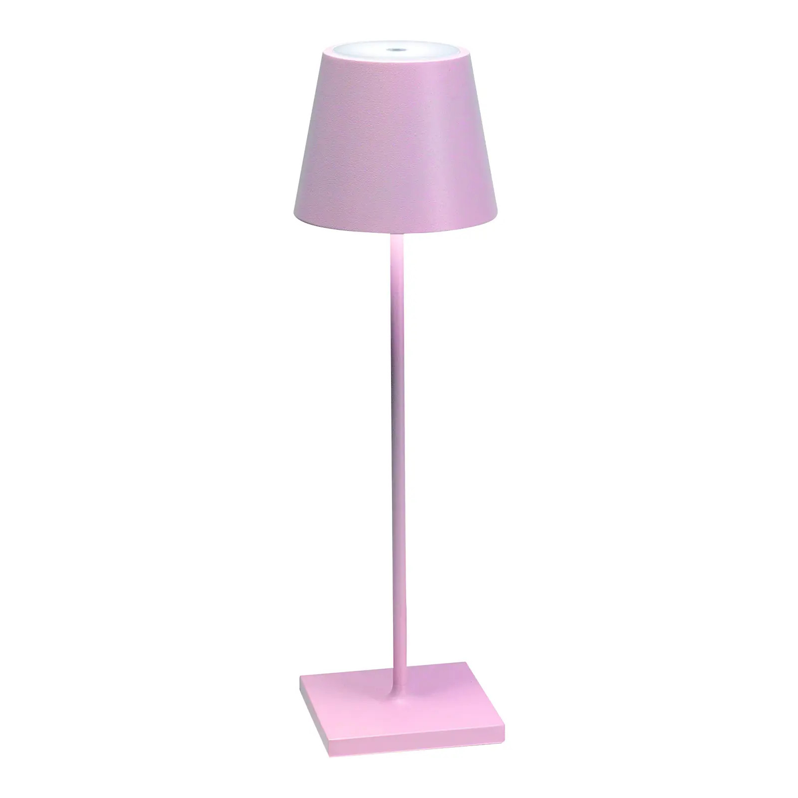 Zafferano Poldina Pro Rechargeable Lamp in Pink | Chairish