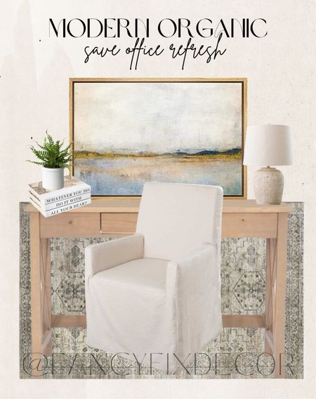 Modern Organic Save Office Refresh. Budget friendly. For any and all budgets. mid century, organic modern, traditional home decor, accessories and furniture. Natural and neutral wood nature inspired. Coastal home. California Casual home. Amazon Farmhouse style budget decor

#LTKhome #LTKsalealert #LTKSeasonal