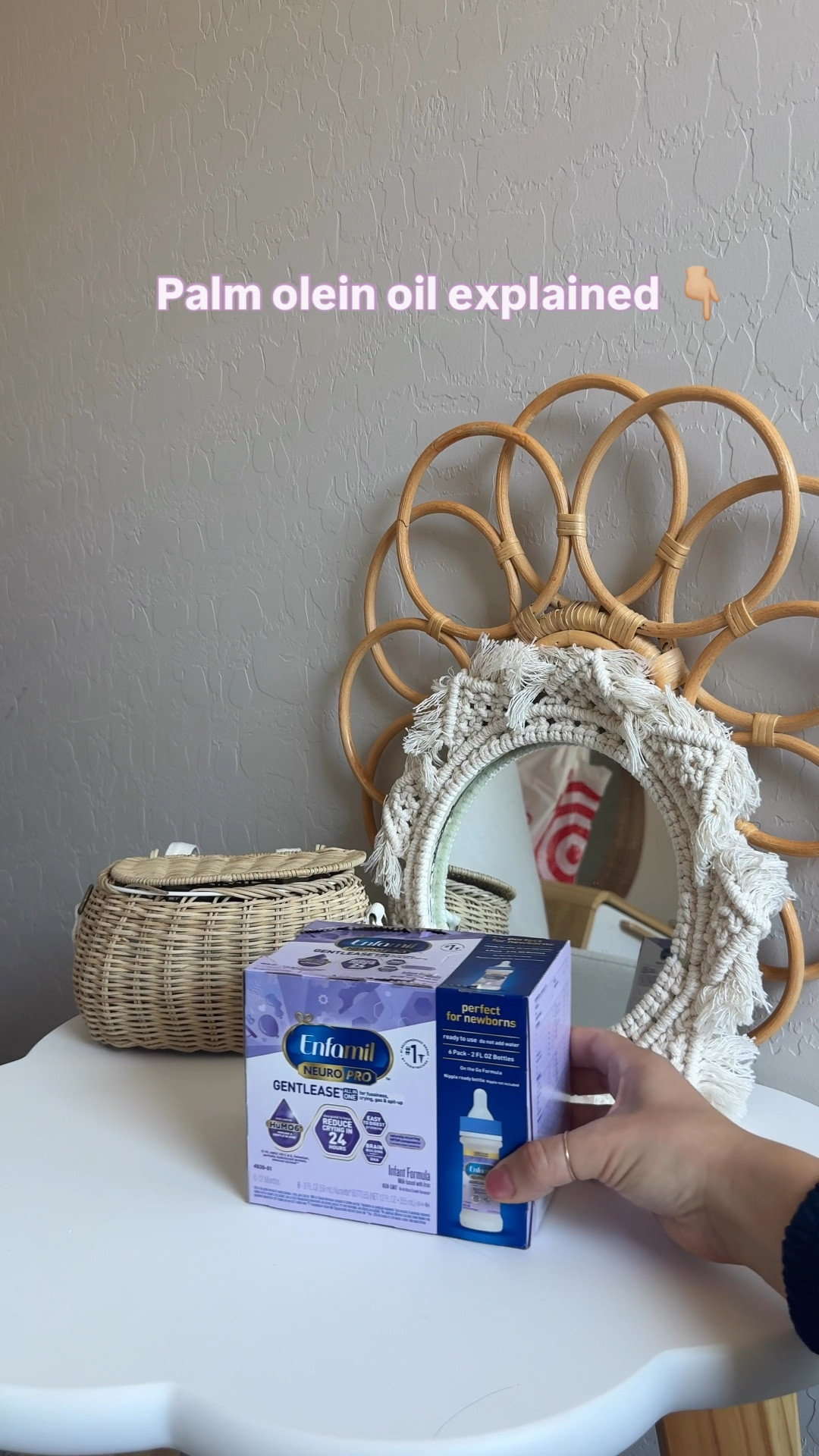 #ad As a nurse who’s cared for many new moms and babies, I know how overwhelming feeding decisions can feel in those early days. That’s why I’m partnering with @enfamil + @target to share the facts on ingredients like palm olein oil, a safe and important part of the fat blend in Enfamil NeuroPro Gentlease, inspired by breastmilk. 

Here’s what to remember:
✔️ It’s a vegetable oil (not a seed oil)
✔️ Provides fatty acids similar to breast milk
✔️ Sustainably sourced 

Every parent deserves to feel confident in how they feed their baby whether breast, formula, or both. 

Save this for later or share with a new parent who needs to hear it . 




#TargetPartner #EnfamilPartner #enfamil #Target #babyformula
#bottlefeeding #TargetRun