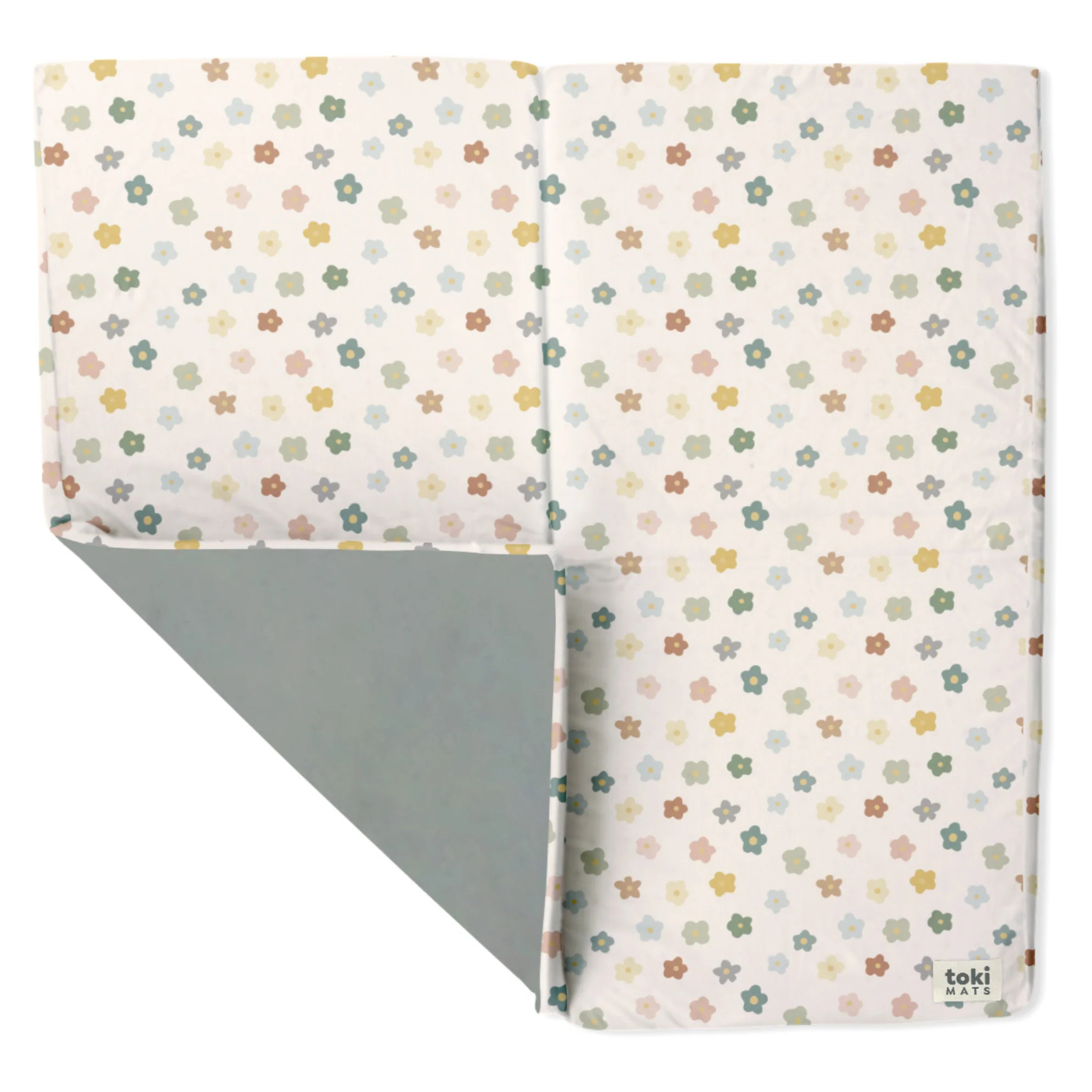Playful Posies Organic Cotton Mat | Toki Mats