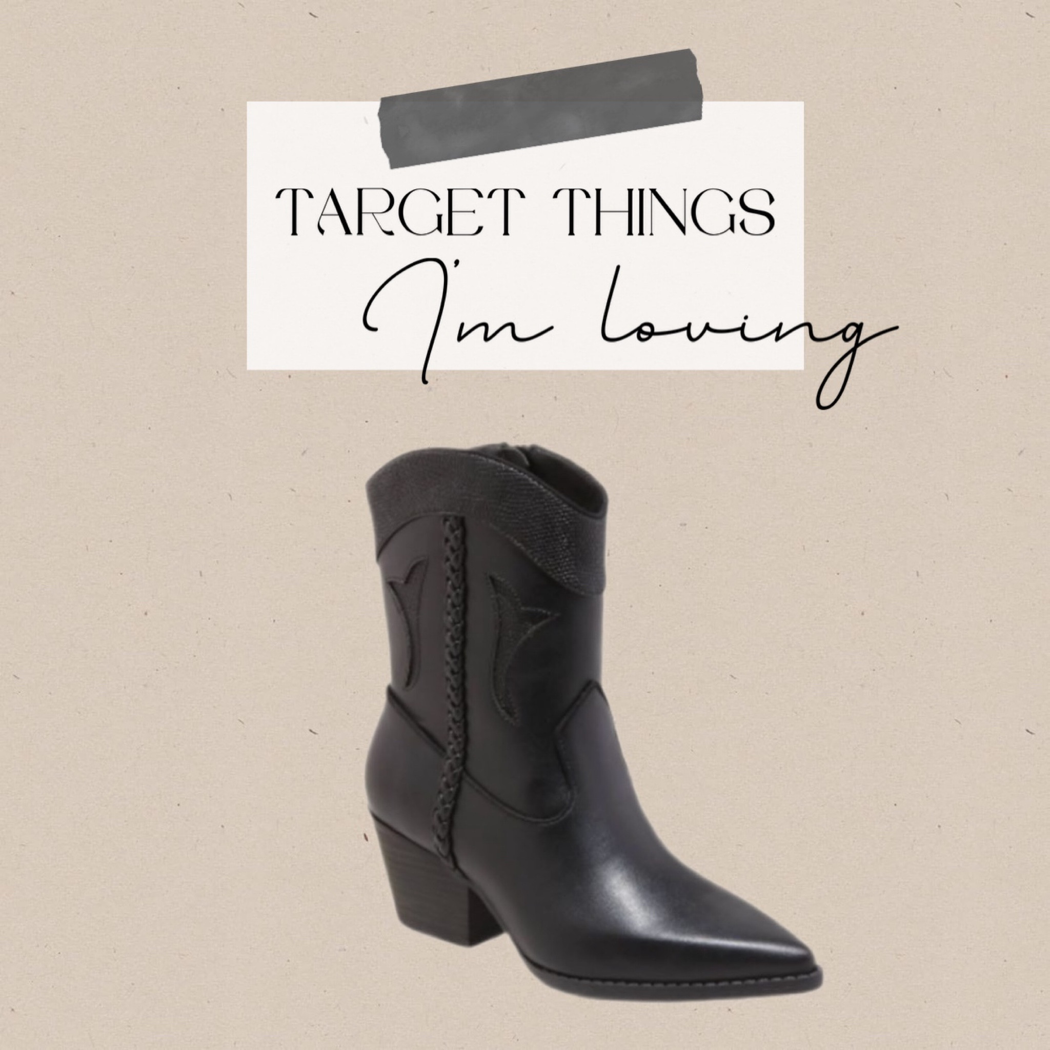 Target Boots 

#LTKshoecrush #LTKunder100 #LTKSeasonal