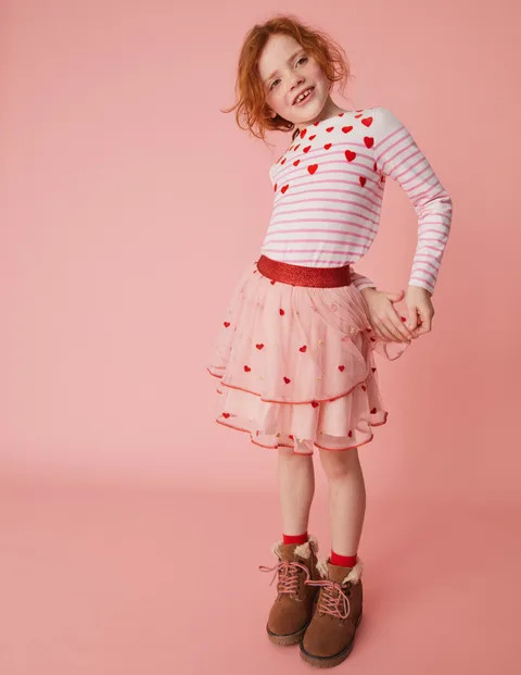 Embroidered Tulle Skirt | Boden (US)