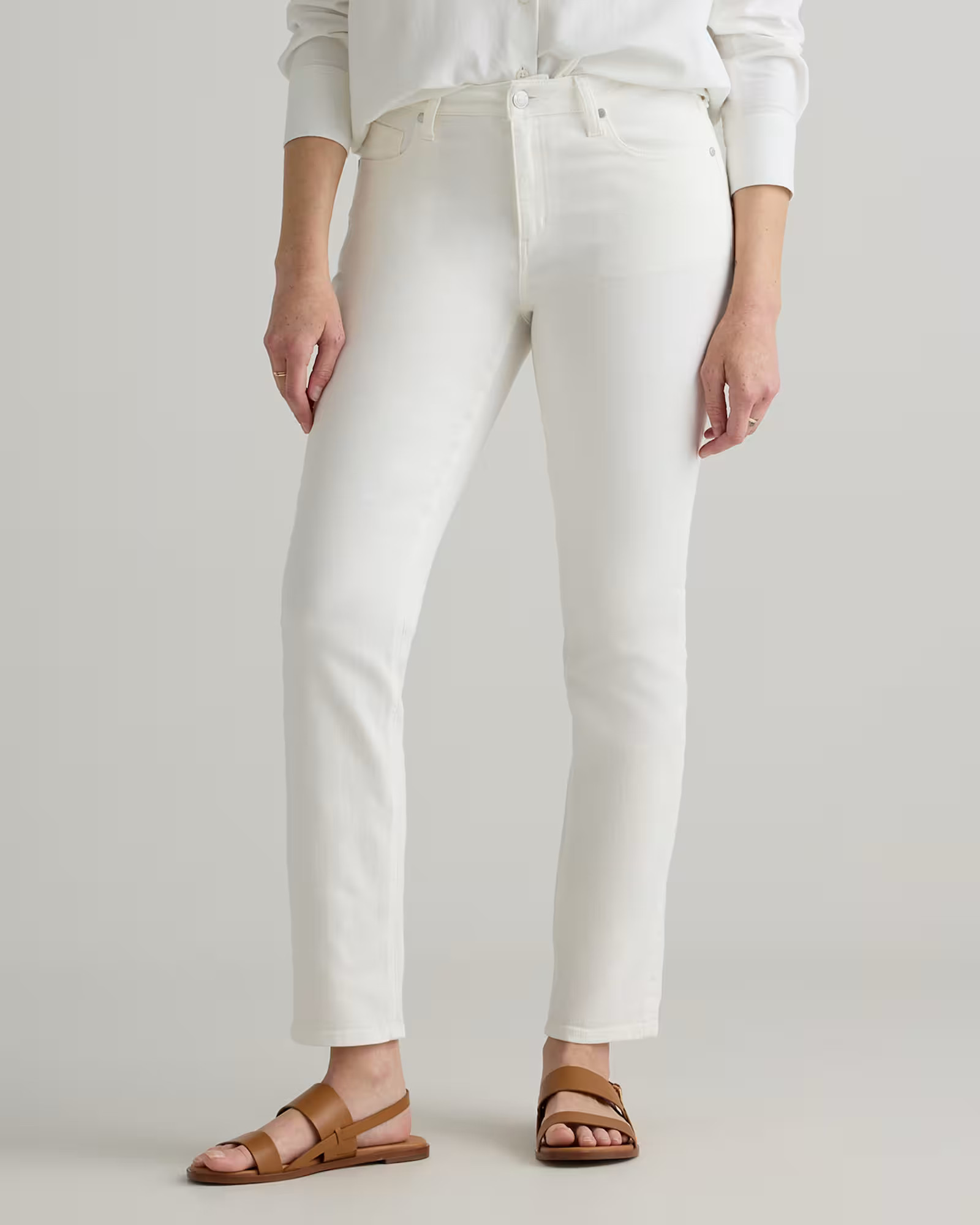 Luna Stretch Slim Straight Jeans | Quince