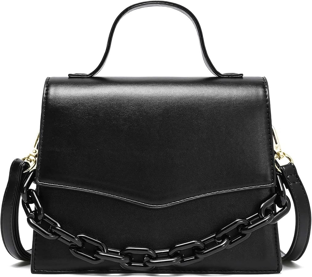CATMICOO Mini Purses for Women Trendy Mini Bag with Detachable Plastic Chain | Amazon (US)