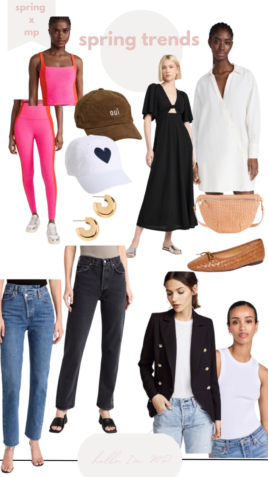 Spring trends are here!

#LTKshoecrush #LTKitbag #LTKSeasonal