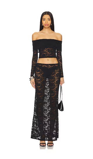 Parise Maxi Set in Black | Revolve Clothing (Global)