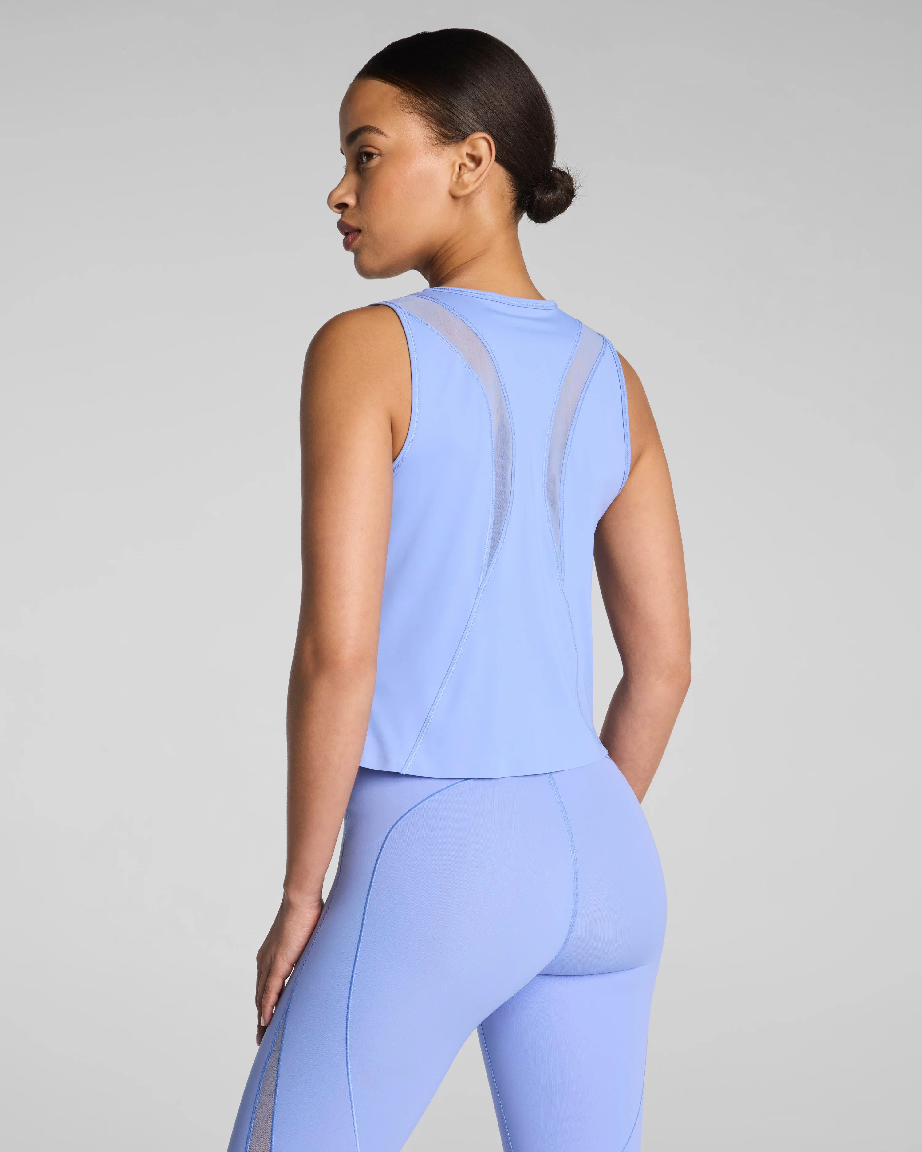 SPANX® BodyLine Sheerious Crewneck Tank | Breathable Performance Tank | Spanx