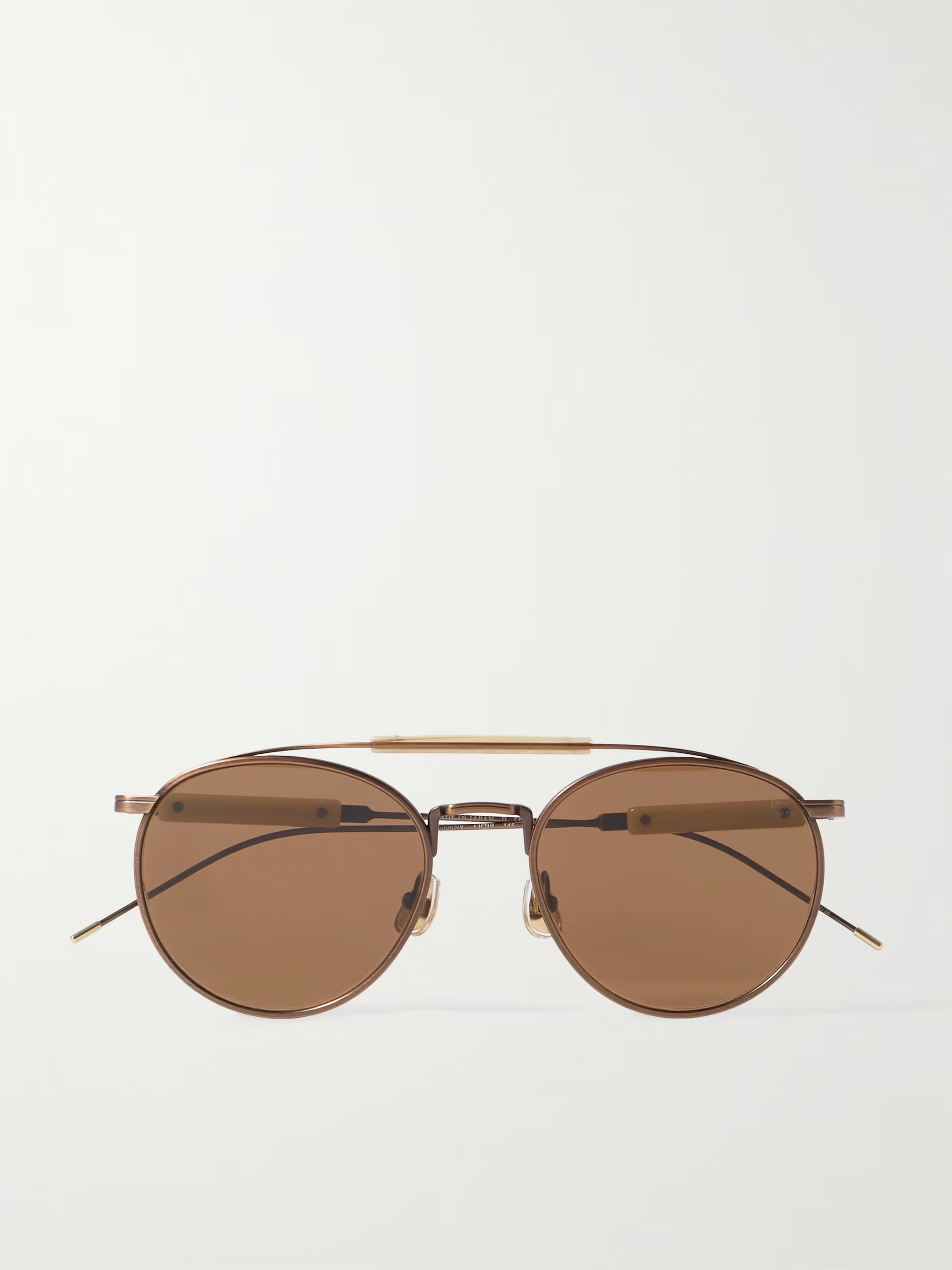 Aviator-style metal and acetate sunglasses | NET-A-PORTER (US)