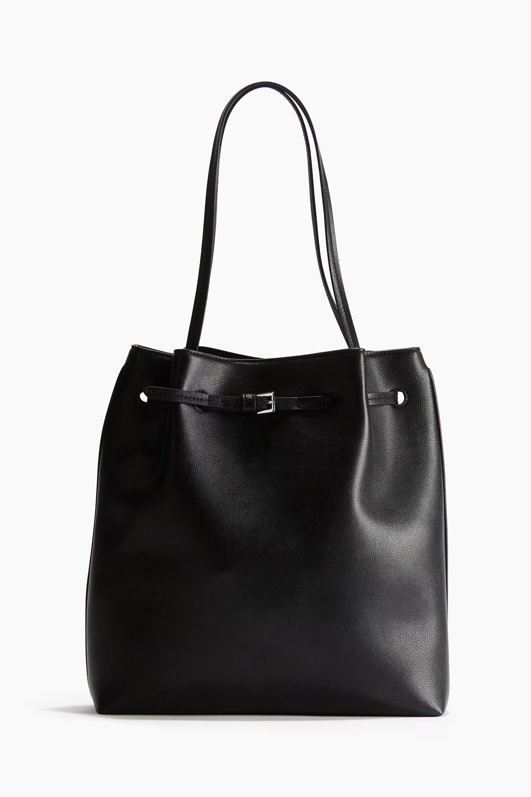 Belt-Detail Coated Shopper | H&M (US + CA)