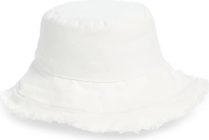 Frayed Canvas Bucket Hat | Nordstrom