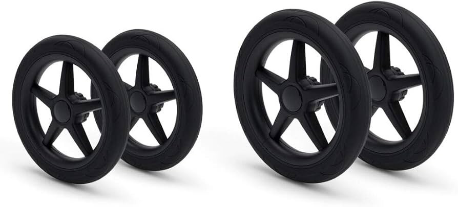Bugaboo Donkey 3 Foam Wheels Replacement Set (4 Wheels) - Compatible with Donkey & Donkey2 - Blac... | Amazon (US)