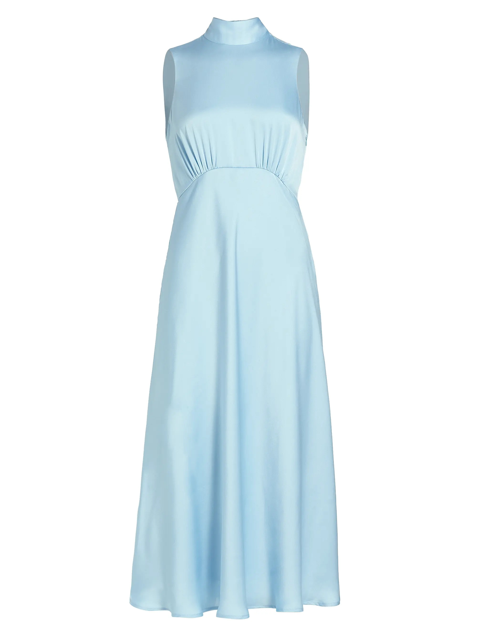 Shop Favorite Daughter The Whisk Me Away Satin Midi-Dress | Saks Fifth Avenue | Saks Fifth Avenue