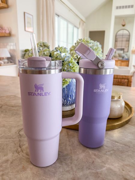 Lavender & orchid Stanley tumblers in stock // drink cup // color crush // spring 

#LTKhome #LTKfamily #LTKtravel