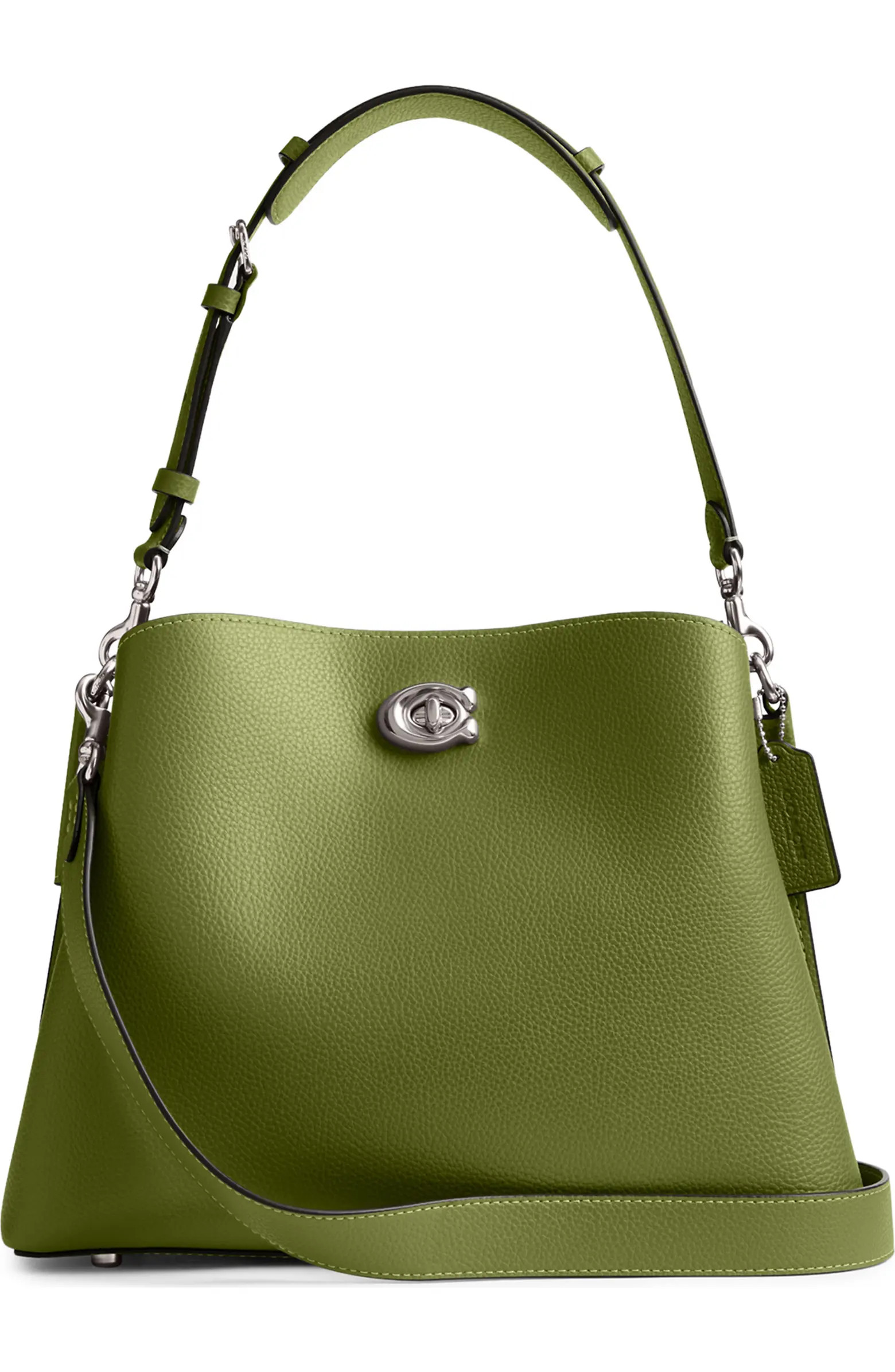 COACH Willow Pebble Leather Shoulder Bag | Nordstrom | Nordstrom