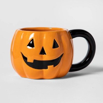 13oz Earthenware Pumpkin Mug - Hyde & EEK! Boutique™ | Target