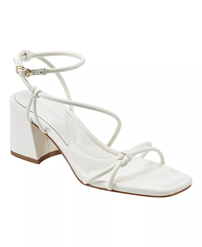 Women's Gurion Square Toe Strappy Block Heel Sandals | Macy's