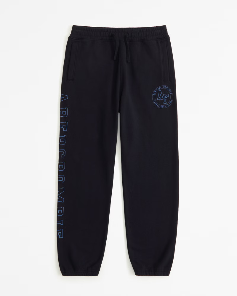 boys large scale logo sweatpants | boys | Abercrombie.com | Abercrombie & Fitch (US)